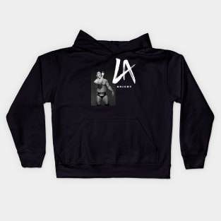 Knight // black white Kids Hoodie